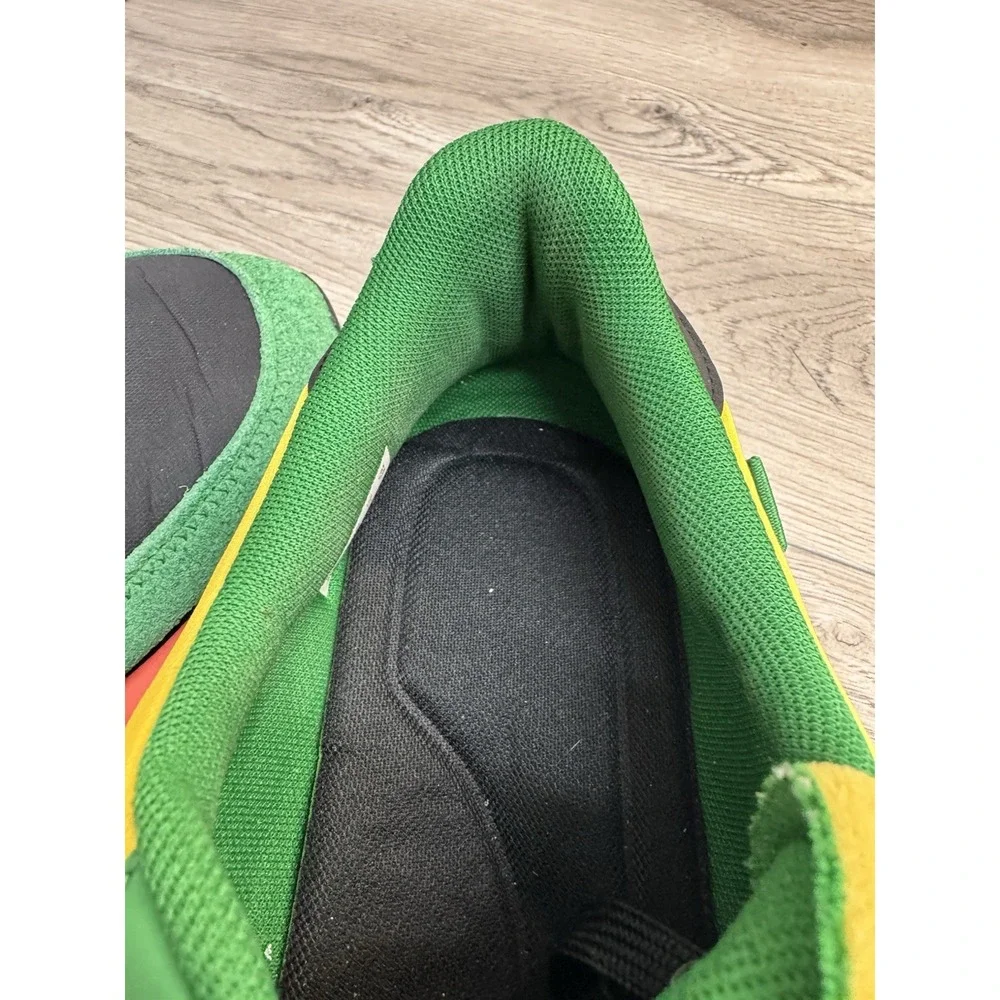 Puma Future Rider Game On Black Green Yellow sneaker shoes men's size 11